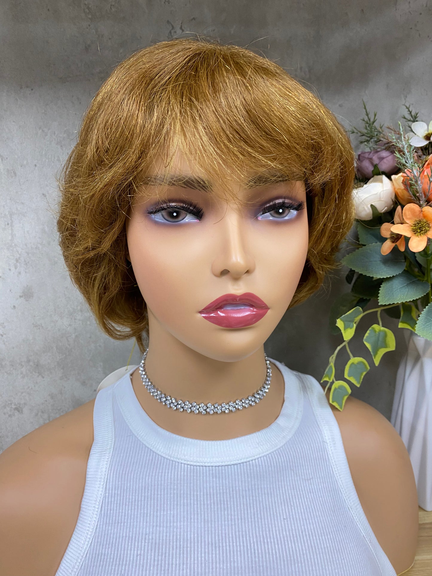 Nature Wave Remy Human Hair Pixie Cut Wigs