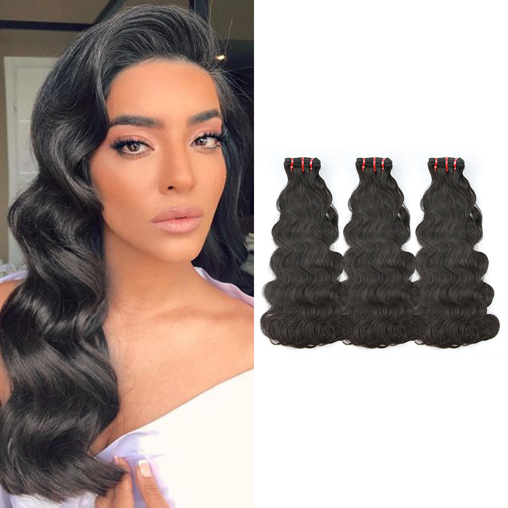 1b# Body Wave Fumi Hair 3 Bundles Hair Weaves