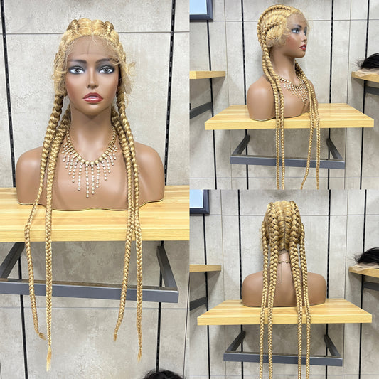 Blonde 613 Synthetic Braided Wig