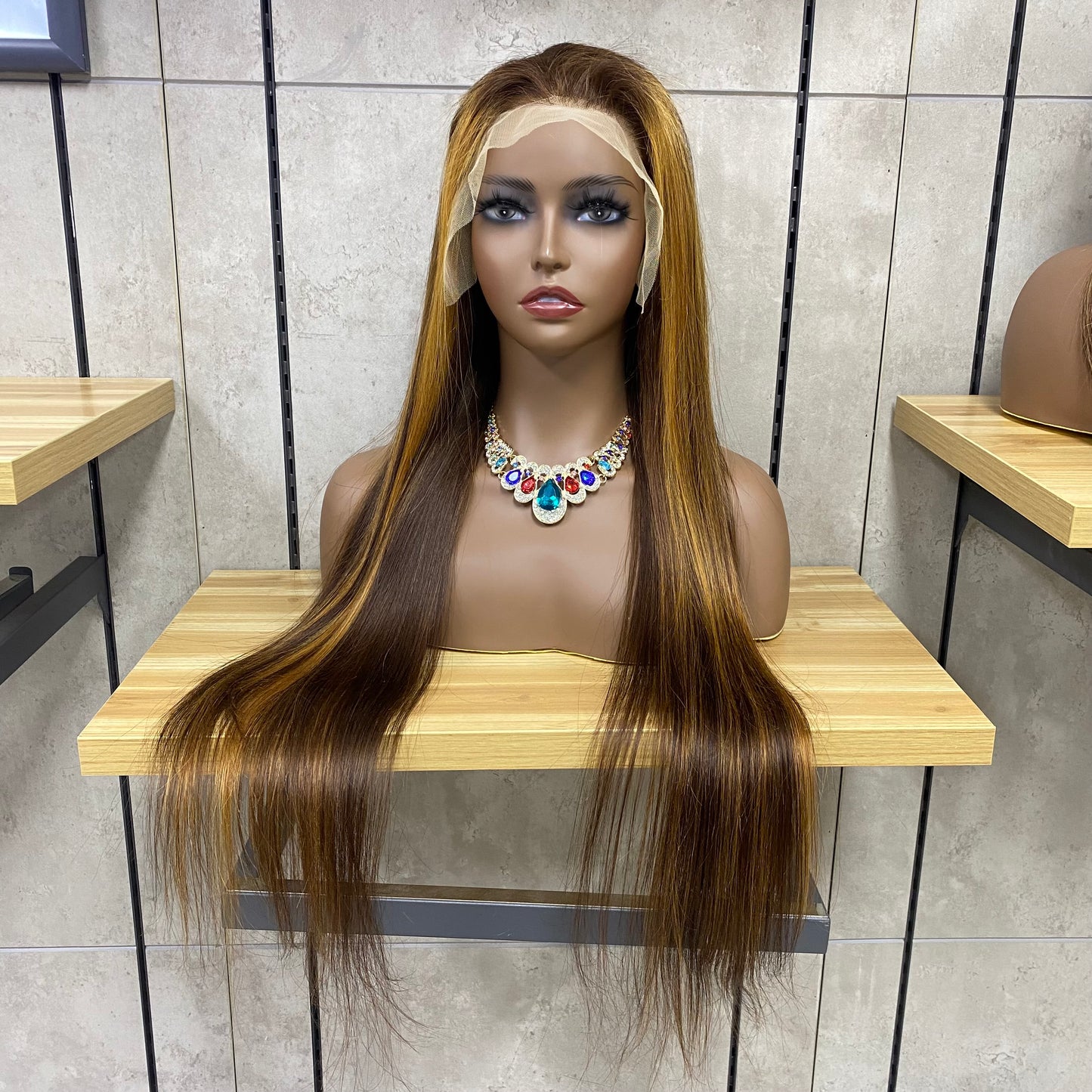 Piano Straight 13x4 Lace Frontal Wig