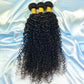 Kinky Curly 100% Human Hair 3 Bundles Natural Black