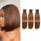 2/4# Straight Fumi Hair 3 Bundles Hair Weaves