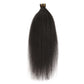 Nature Virgin Human Hair Kinky Straight Tape In Hair Extension