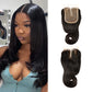 1b# Hook Straight Fumi Hair 4x4 Lace Closure Natural Black