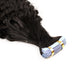 Nature Virgin Human Hair Kinky Curly Tape In Hair Extension