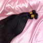 Straight 100% Human Hair 3 Bundles Natural Black