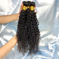 Kinky Curly 100% Human Hair 3 Bundles Natural Black