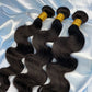 Body Wave 100% Human Hair 3 Bundles Natural Black