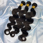 Body Wave 100% Human Hair 3 Bundles Natural Black