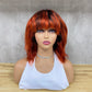 Special Color Lace Nature Wave Wigs Grade Human Hair