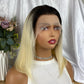 Special Remy Human Color Hair Nature/Blonde Bob Wig