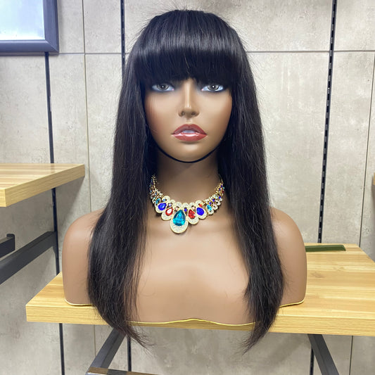 Future Remy Human Hair Fringe Wig