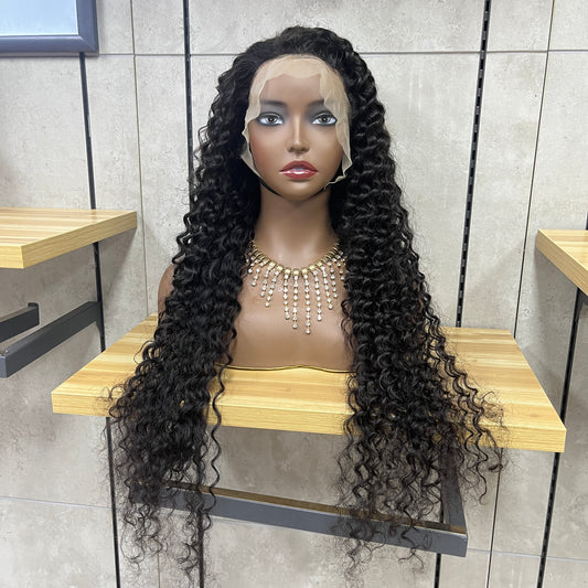 Future 13x4 Lace Remy Human Hair Deep Wave Wigs