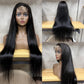 Nuture 4x4 Lace Grade Human Hair Straight Full Long Hair Wigs