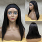 Nature Remy Human Hair Straight Headband Wig