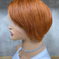 High Quality T-Part Frontal Remy Human Hair Pixie Cut Wigs