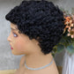 Special Texture Remy Human Hair Wool Curly Wig