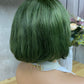 Special Color Dark Green Human Hair Remy Hair Pixie Cut Wig