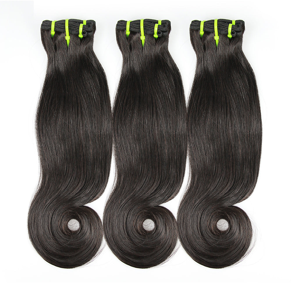 1b# Hook Straight Fumi Hair 3 Bundles Hair Weaves