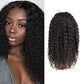 Natural Color Kinky Curly 13x4 Lace Frontal Wig