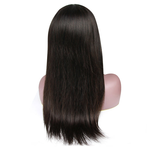 Natural Color Straight 13x4 Lace Frontal Wig